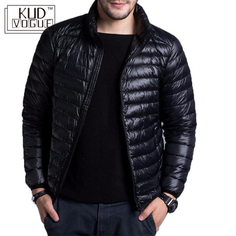 Mens Windbreaker Jackets Classic Winter Jacket Men Coat Parka Outerwear Coat Warm Zipper Jacket Striped Stand Collar Plus Size