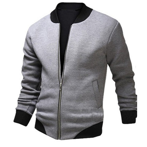 ZOGAA Spring Autumn Men Jacket Casual Streetwear Baseball Jacket Hip Hop Slim Fit Overcoat Plus Size Mens Coats and Jackets